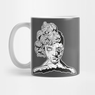 Boy consumed by darkness Mug